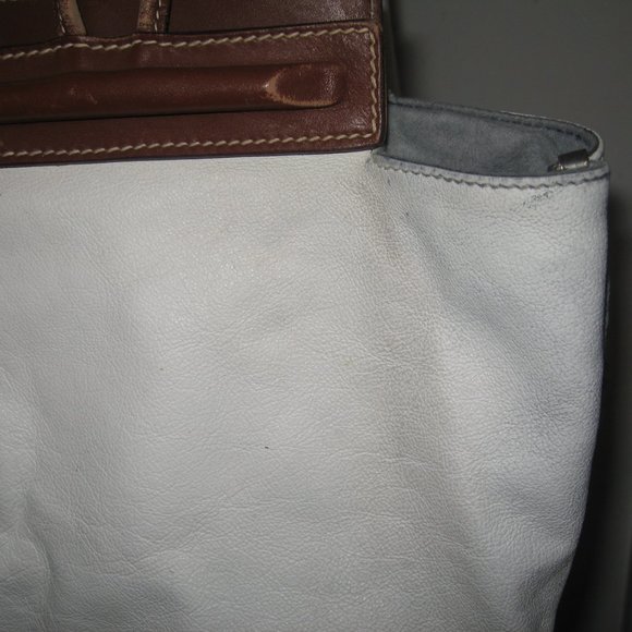 ❤️WOW GUCCI SLIDE STRAP SHOPPER BAG PURSE +Silver Hardware Crest Zipper Pull - Picture 5 of 10